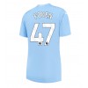 Manchester City Phil Foden #47 Hjemmedrakt Kvinner 2023-24 Kortermet